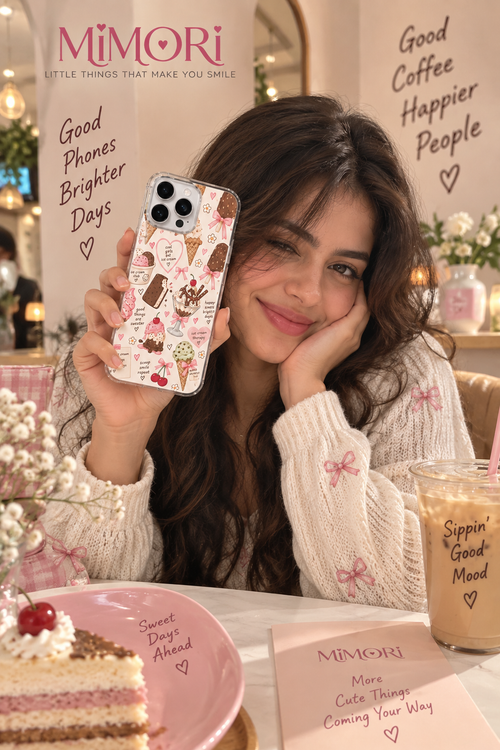 Ice Cream Cherry Phone Case 🍦🍒