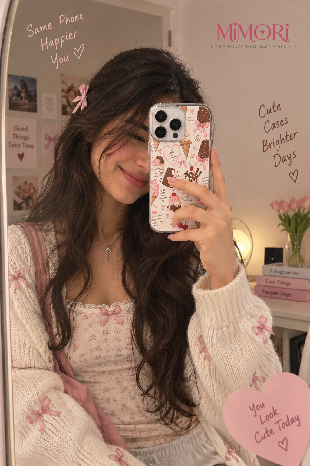 Ice Cream Cherry Phone Case 🍦🍒