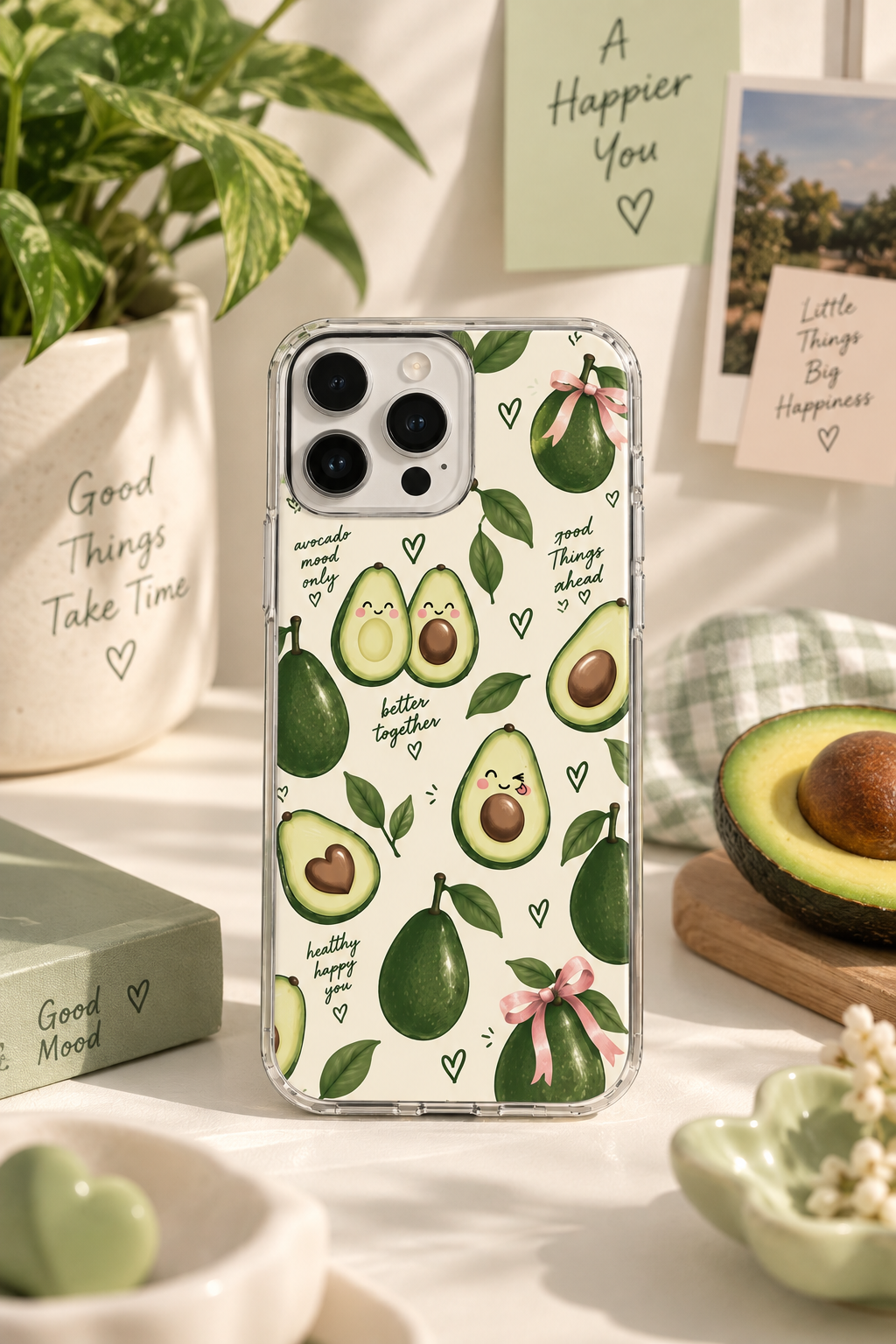 Avocado Love Phone Case