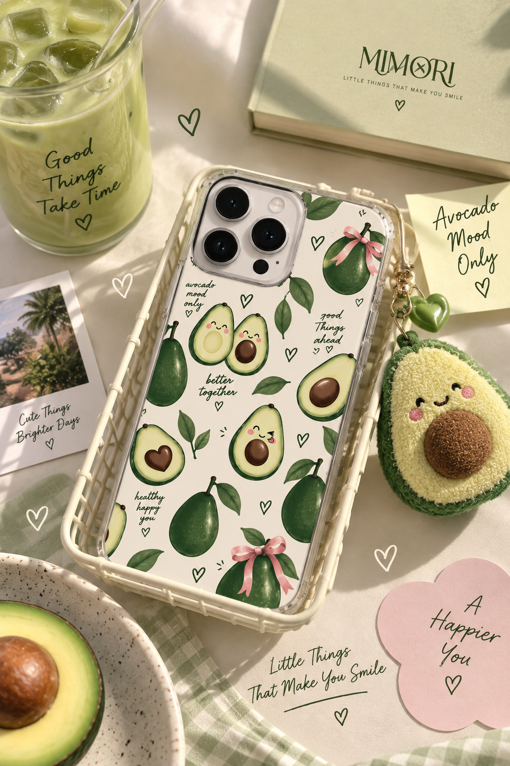 Avocado Love Phone Case
