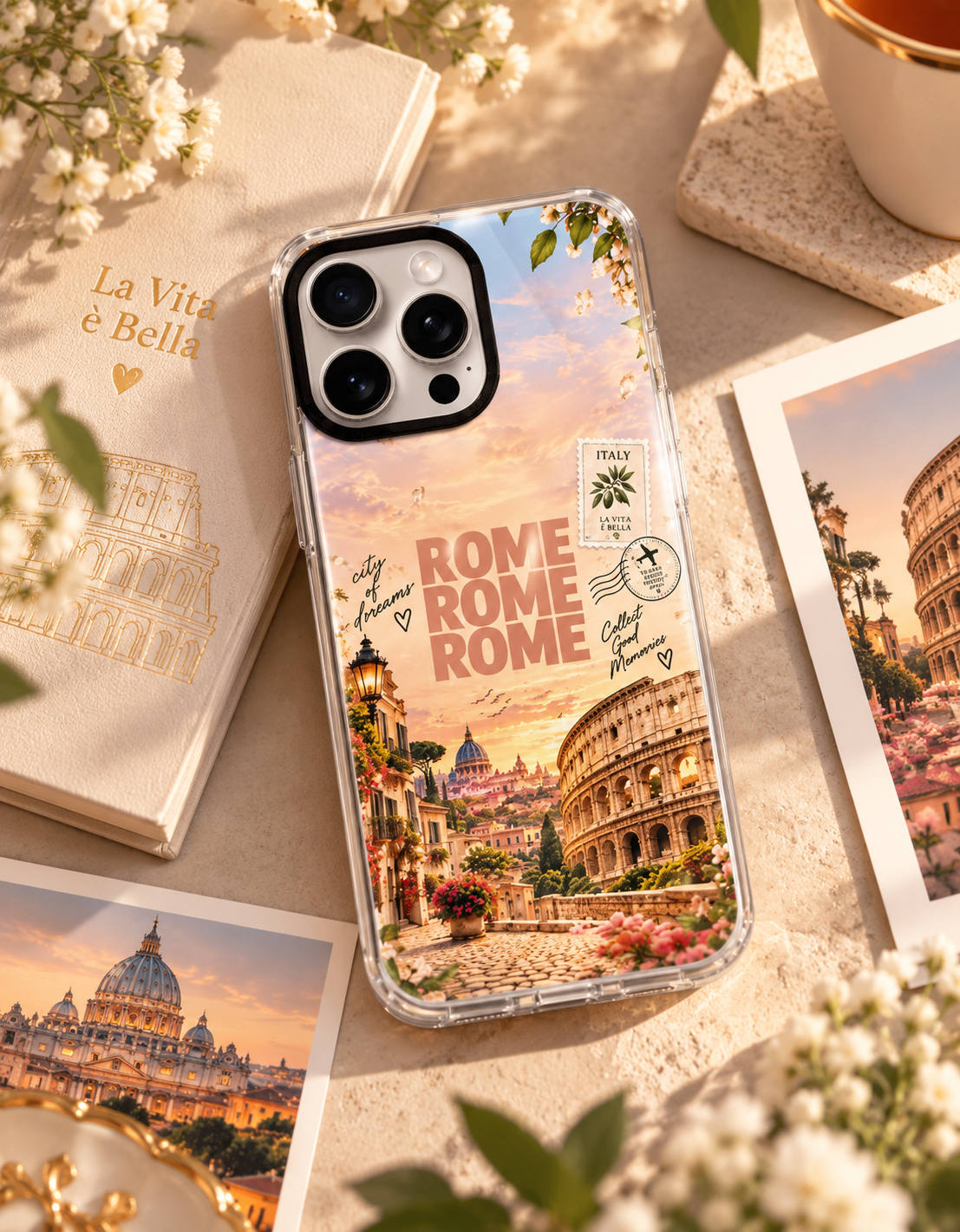 Roma Postcard Phone Case