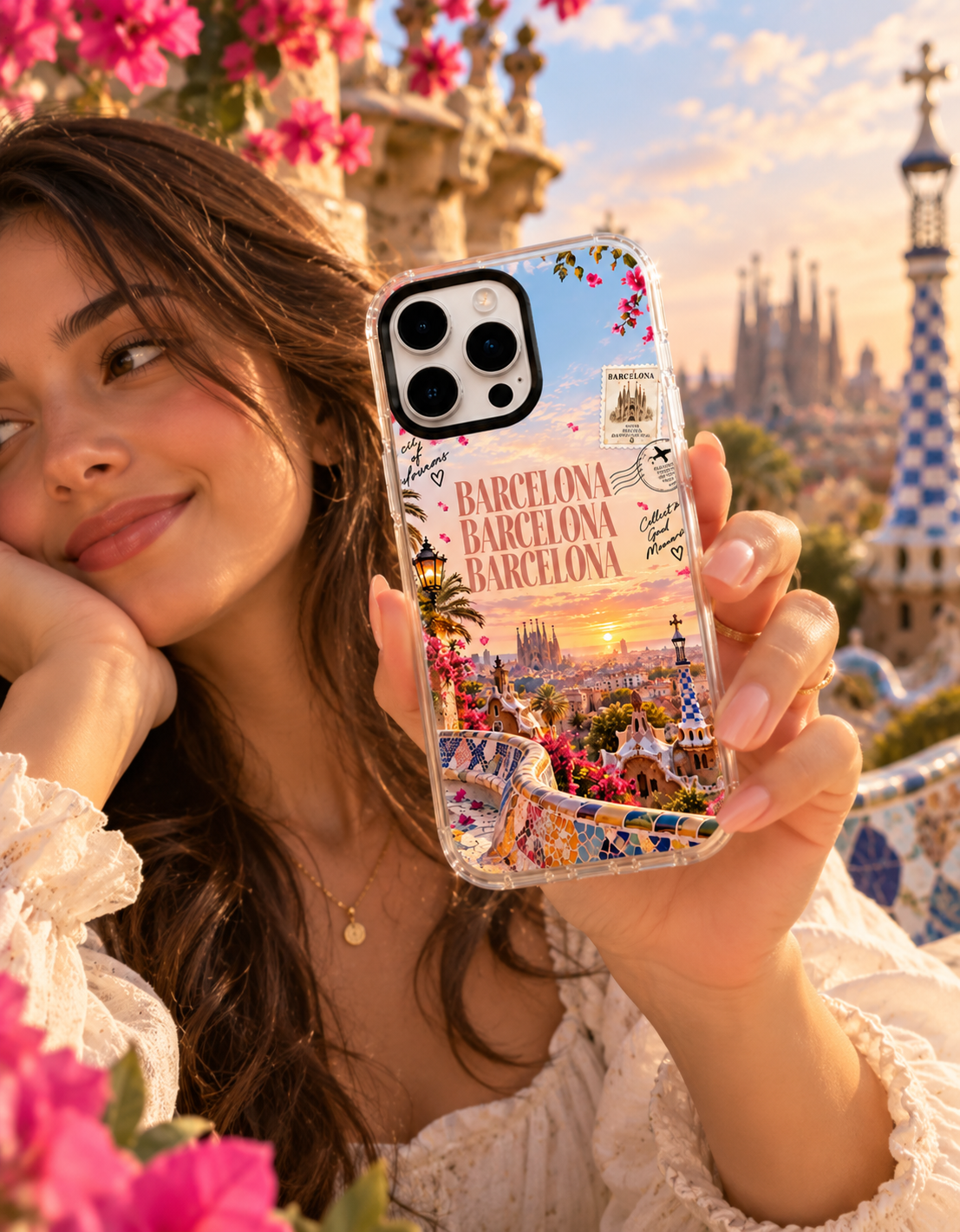 Barcelona Bloom Phone Case