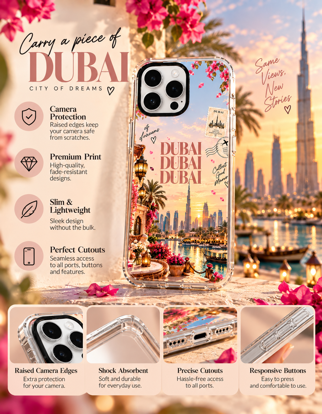 Dubai Dreams Phone Case