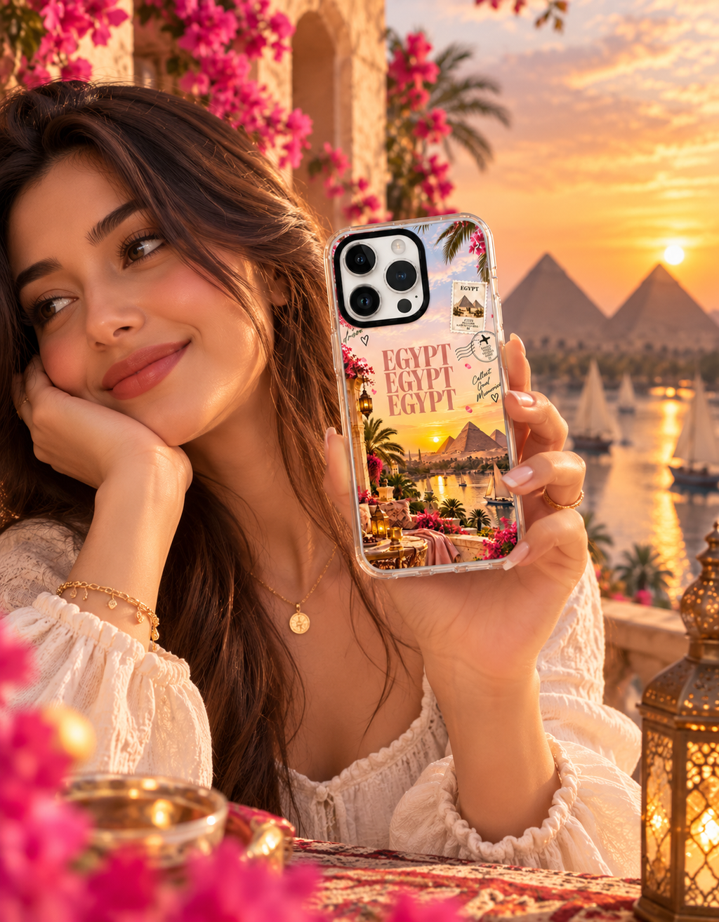 Egyptian Sunset Phone Case