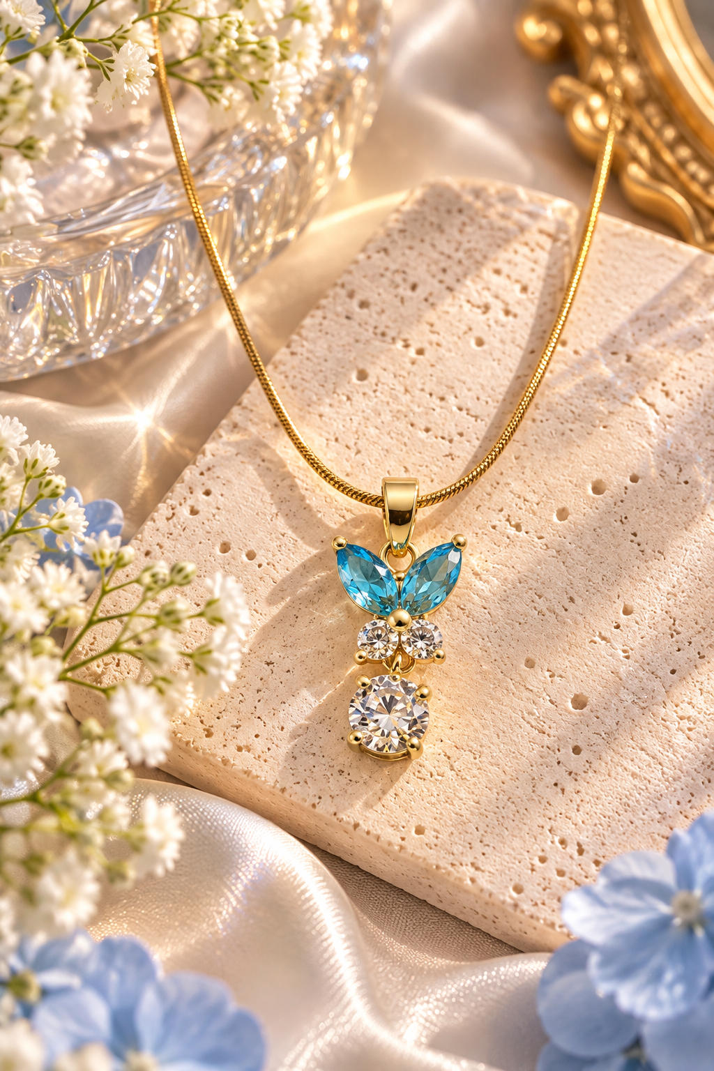 Bluebell Sparkle Necklace