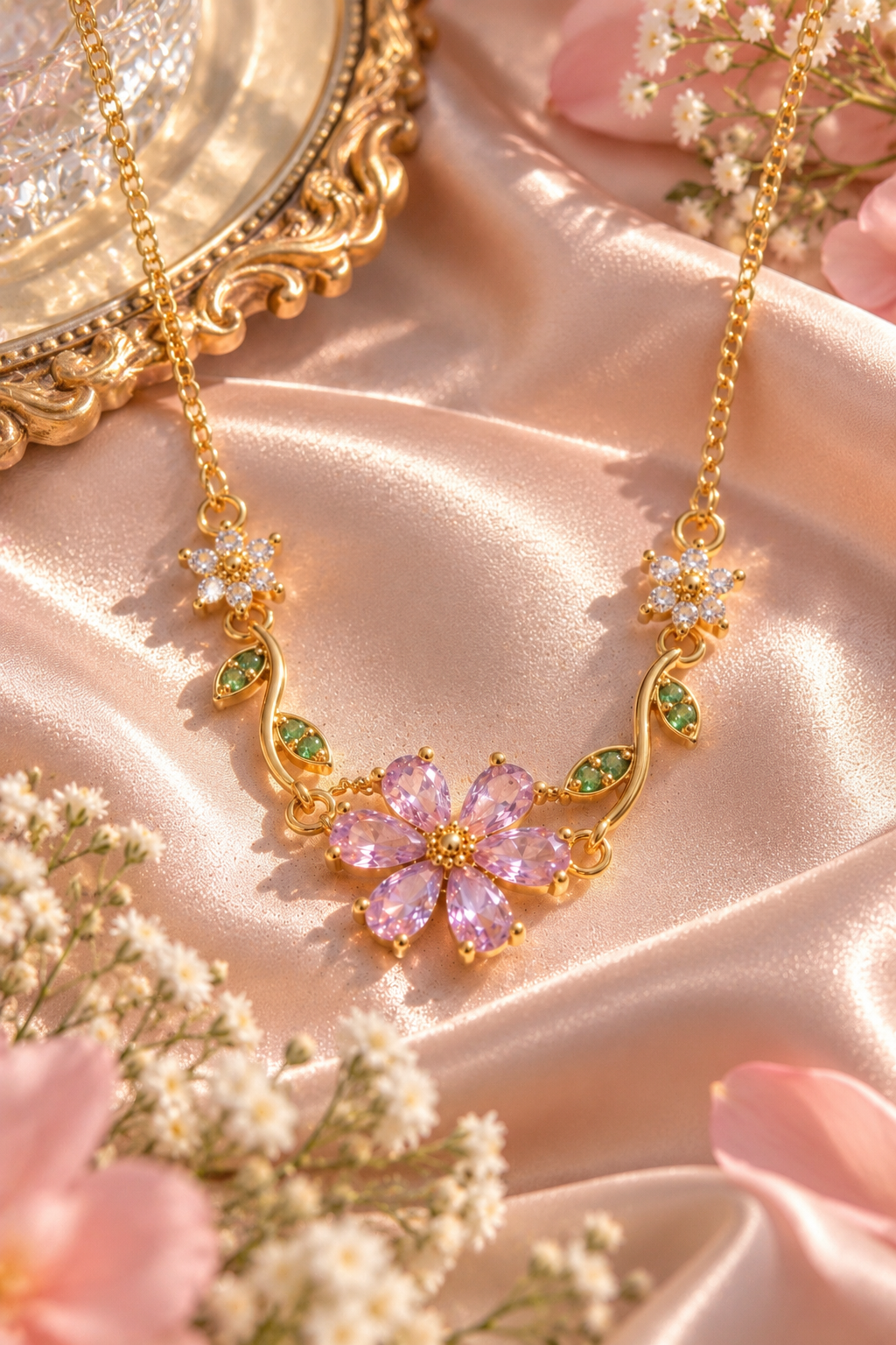 Lavender Garden Necklace