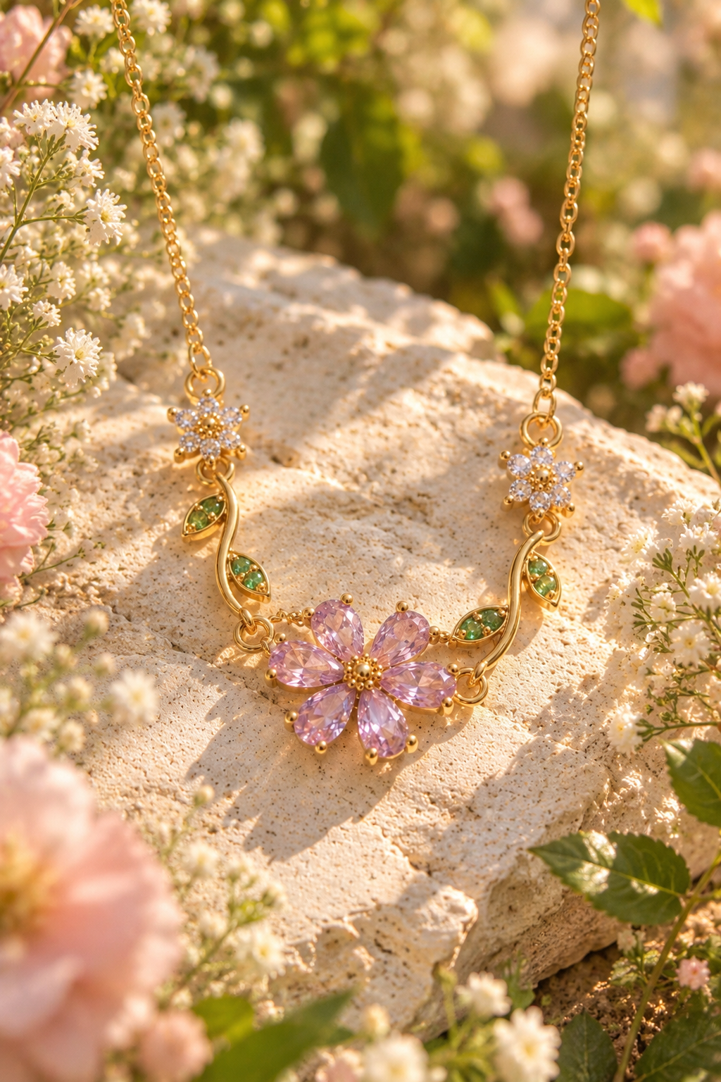 Lavender Garden Necklace