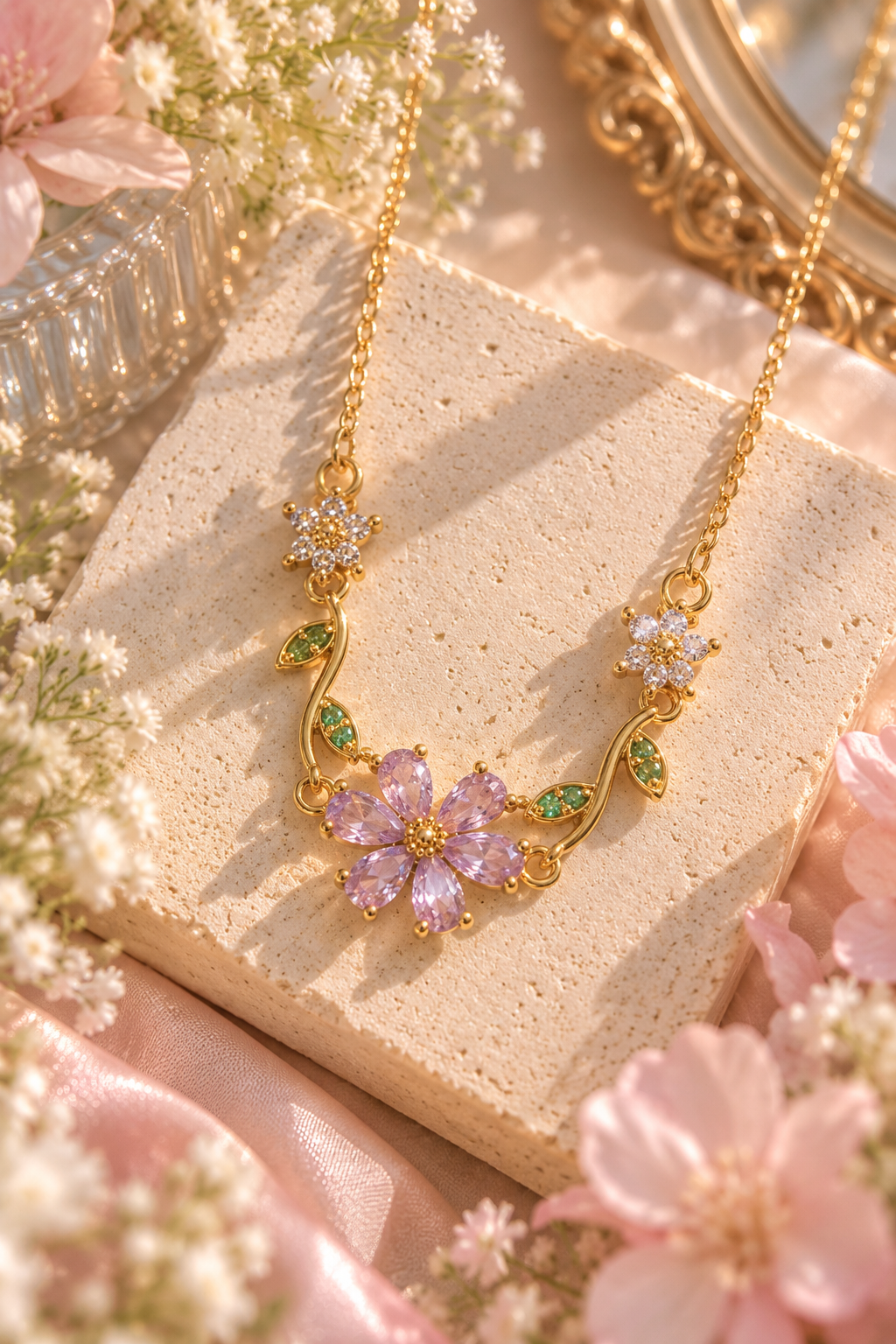 Lavender Garden Necklace