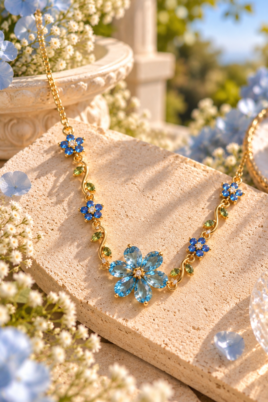 Bluebell Garden Necklace