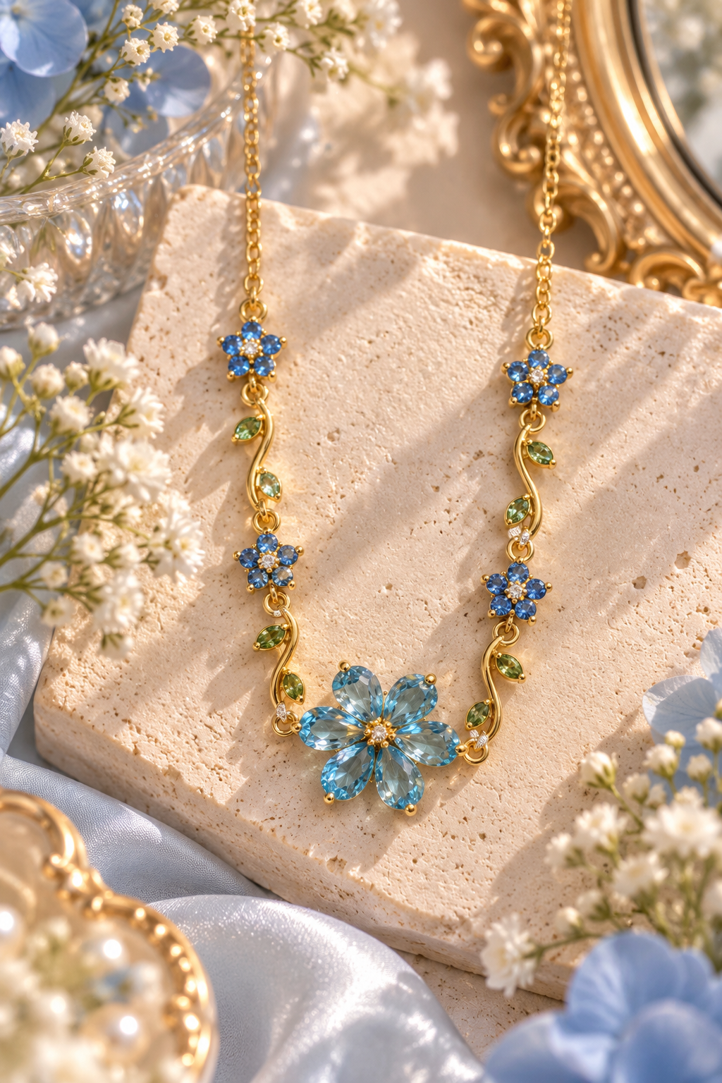 Bluebell Garden Necklace