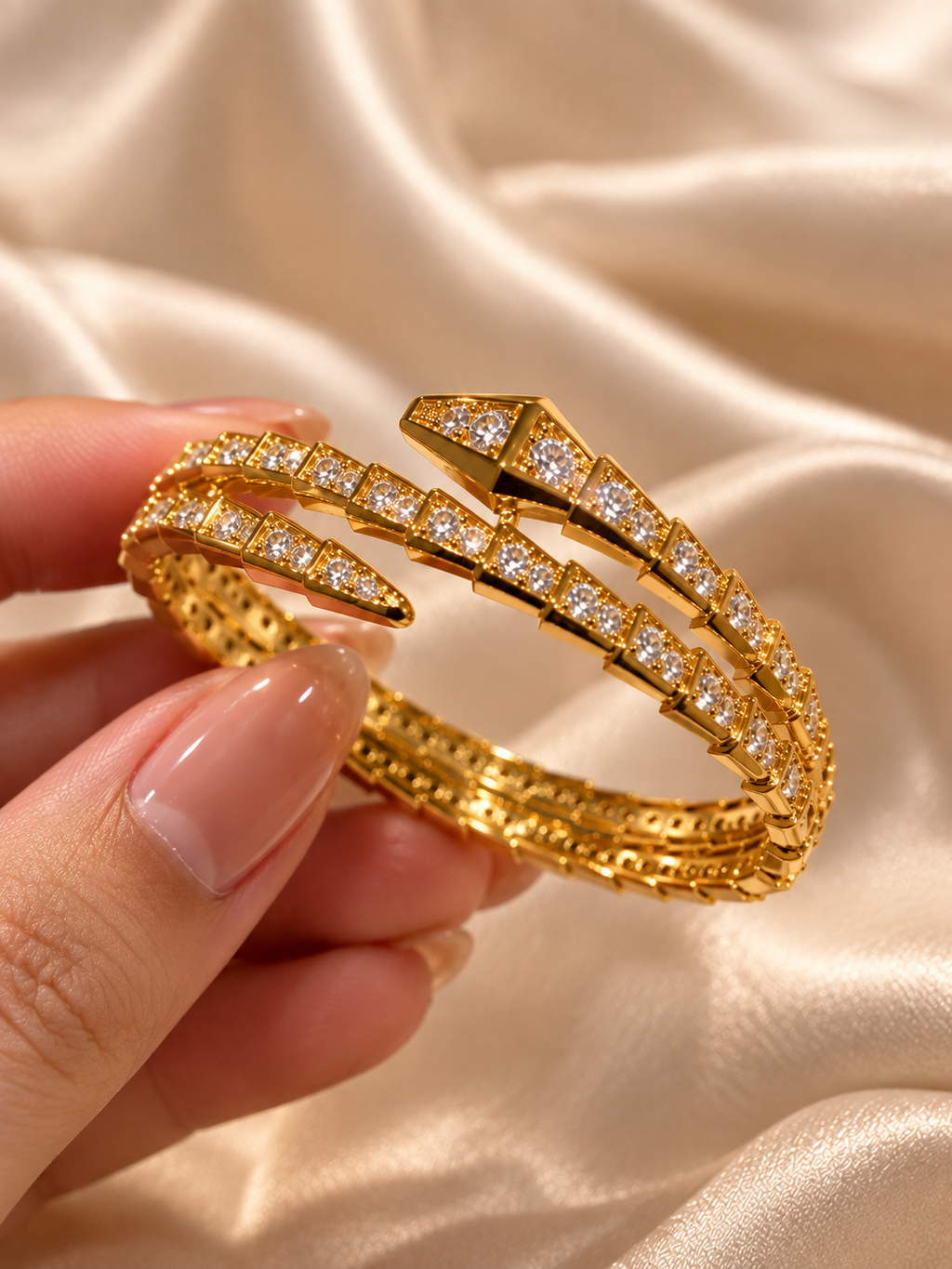 Crystal Cascade Bracelet
