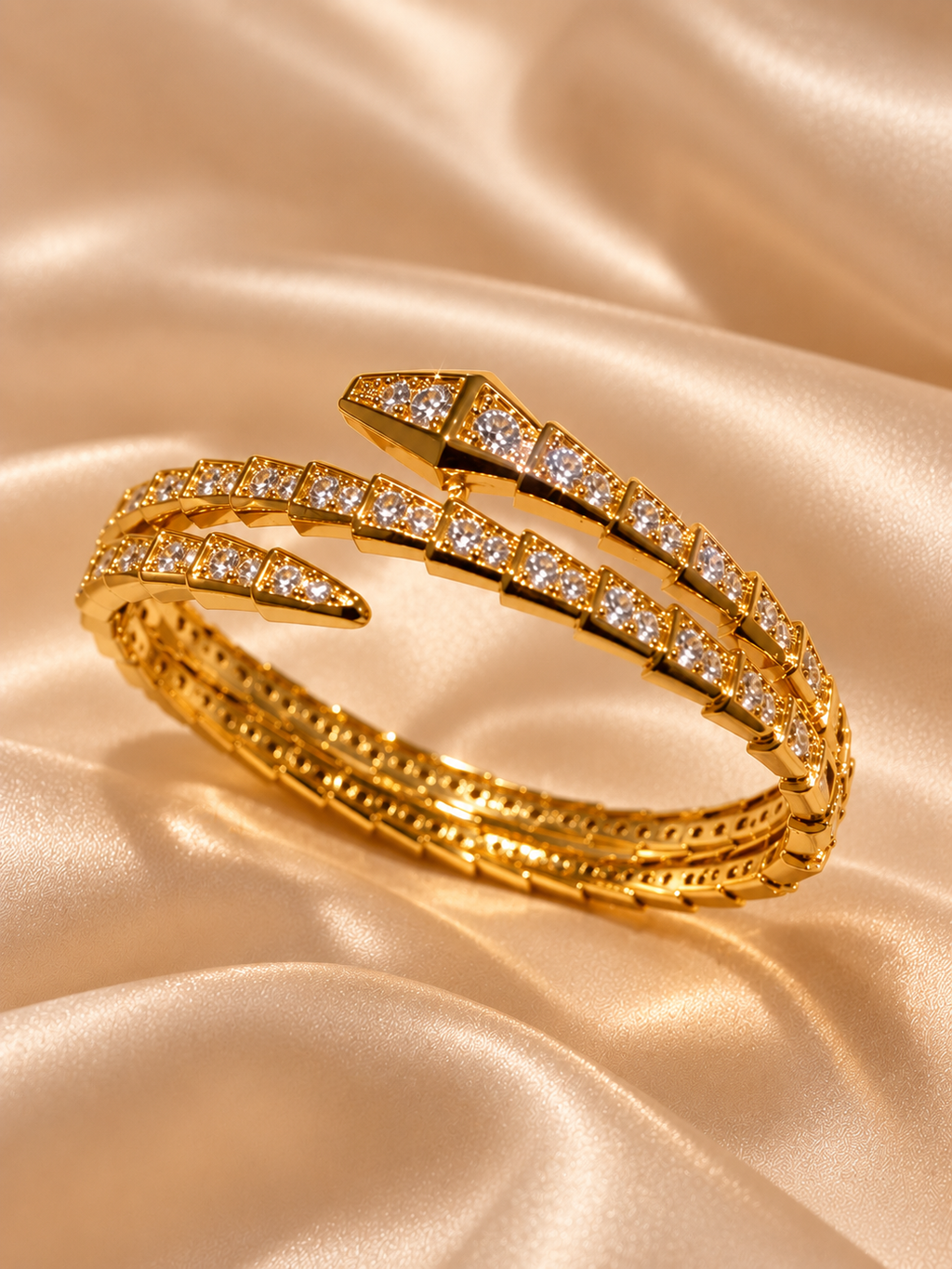 Crystal Cascade Bracelet