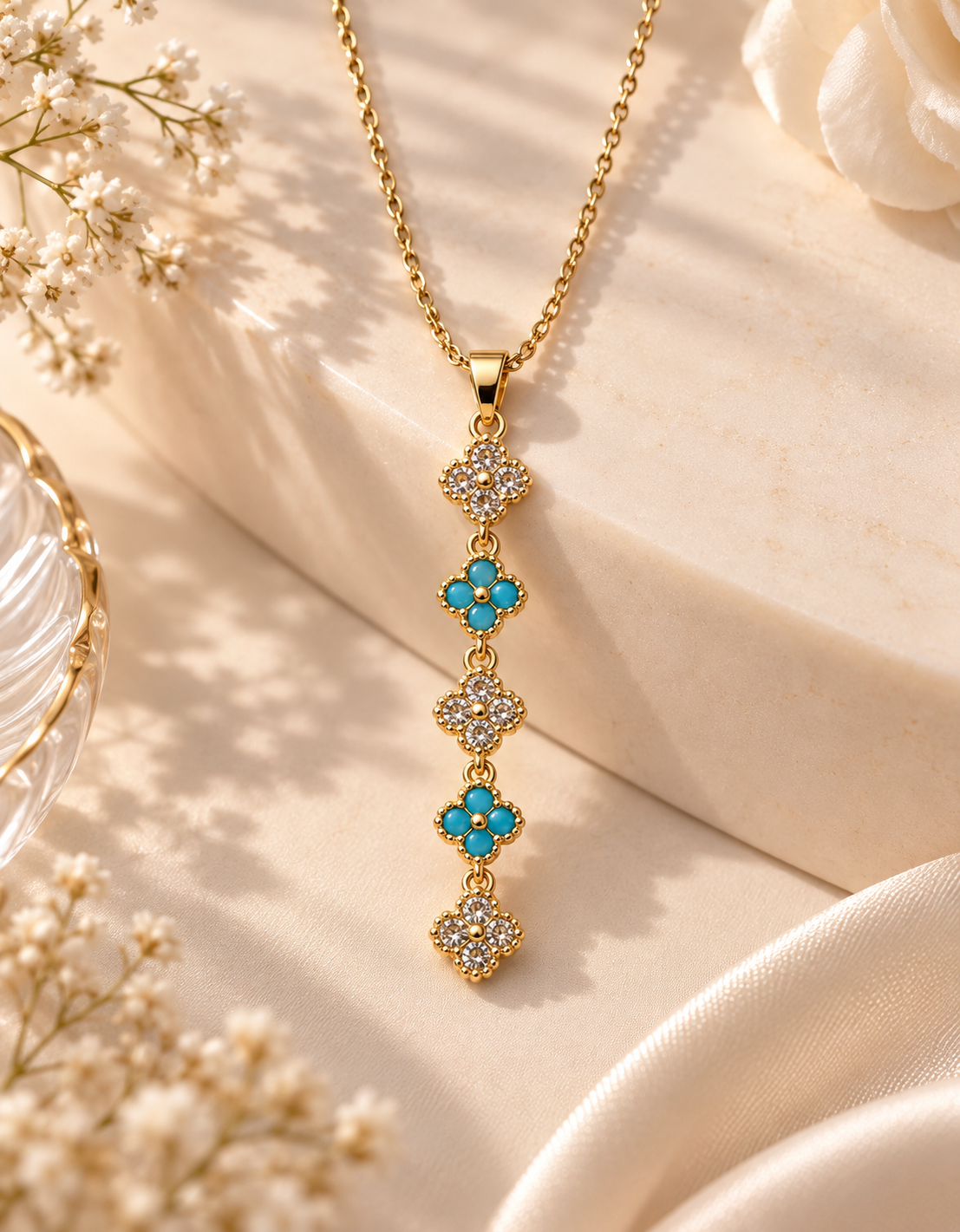 ✨ Celeste Bloom Necklace
