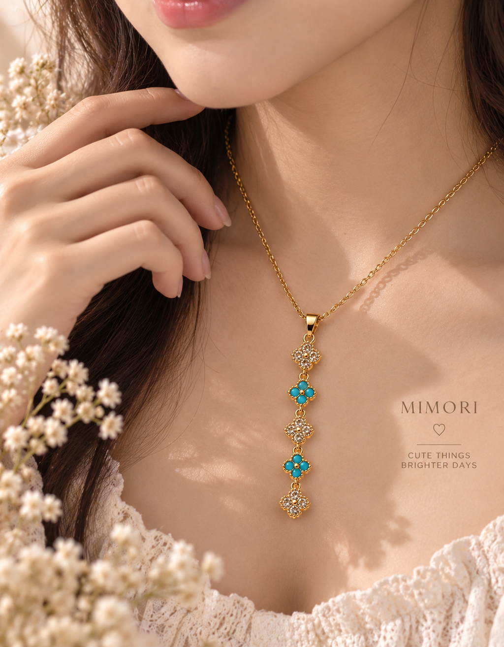 ✨ Celeste Bloom Necklace