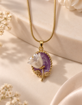 Lavender Bloom Necklace