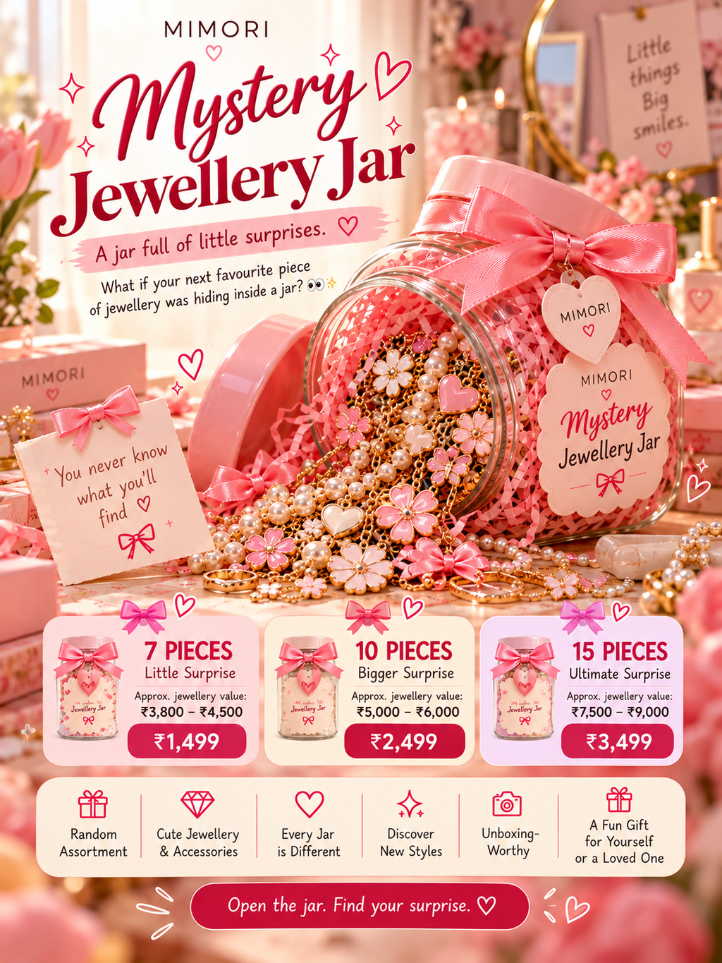 🎀 MIMORI Mystery Jewellery Jar