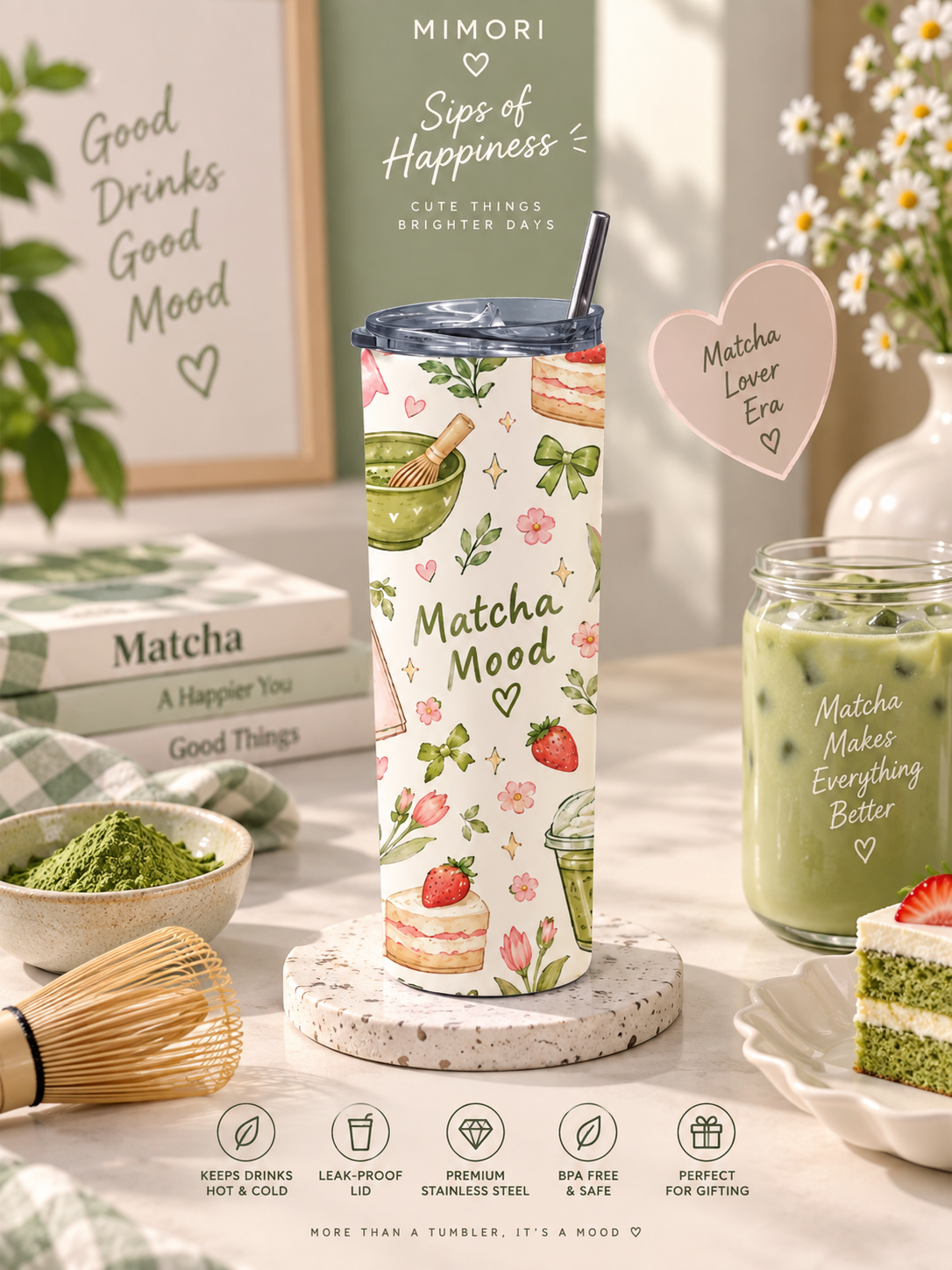 Matcha Mood Tumbler