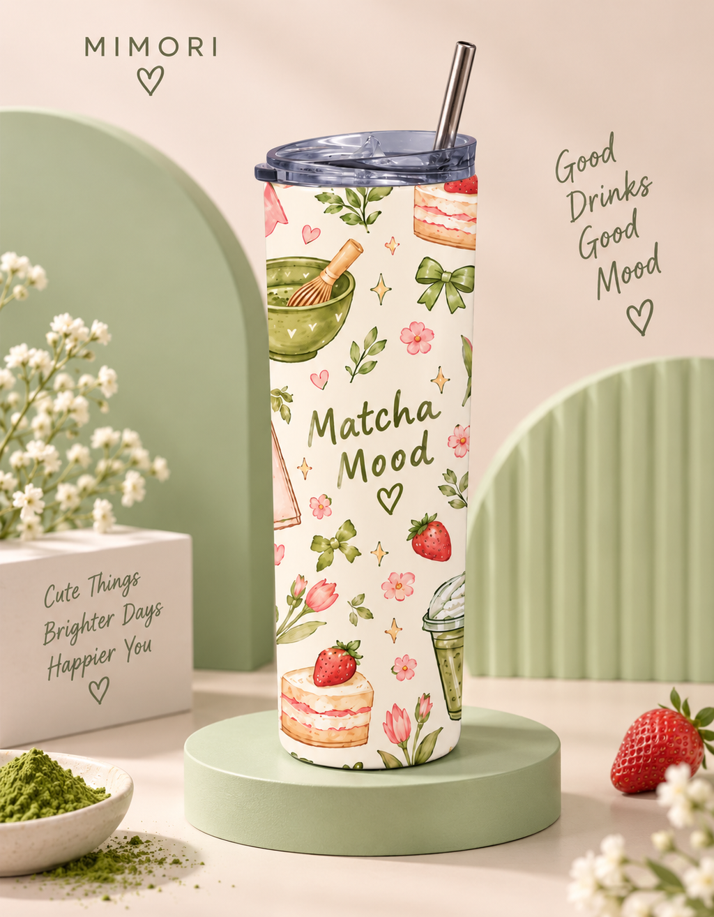 Matcha Mood Tumbler