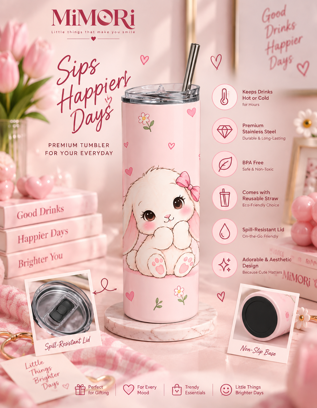 Bunny Love Tumbler