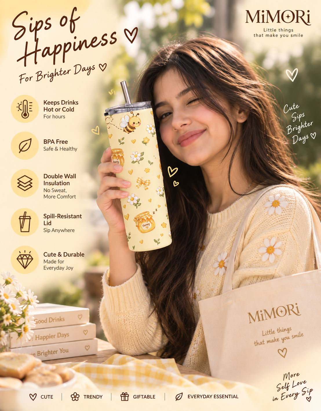 Honey Bee Tumbler