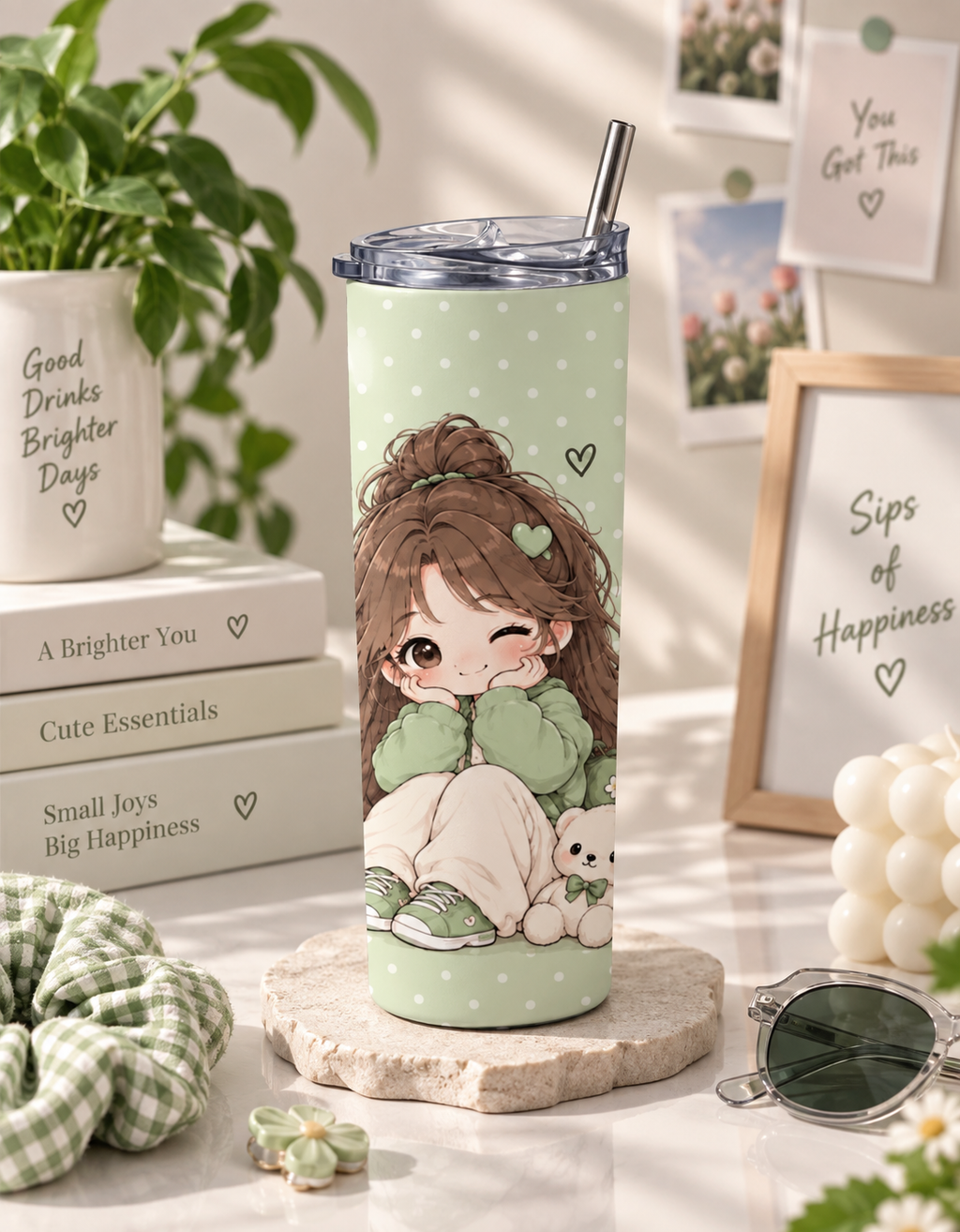 Cozy Girl Tumbler 🎀