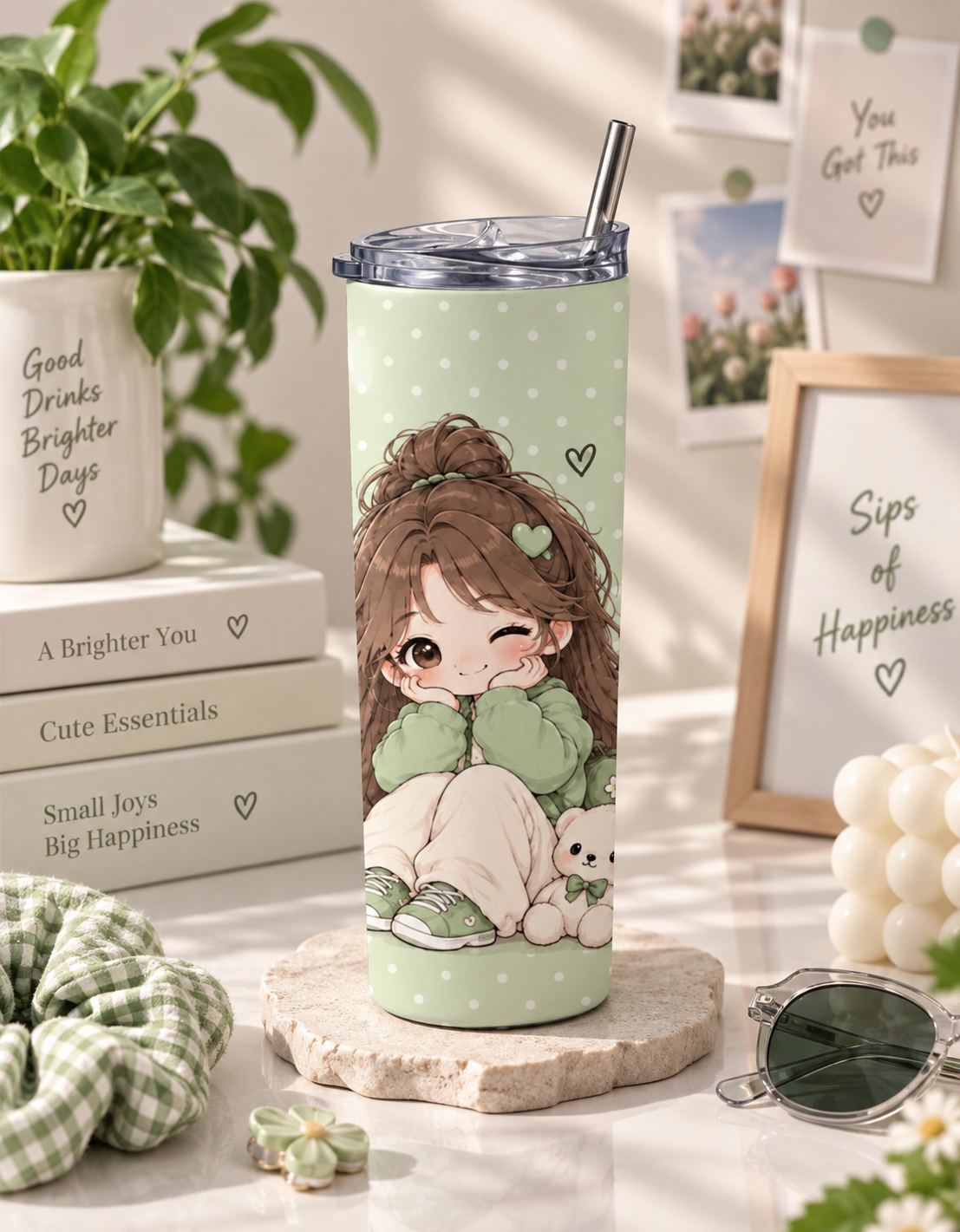 Cozy Girl Tumbler 🎀