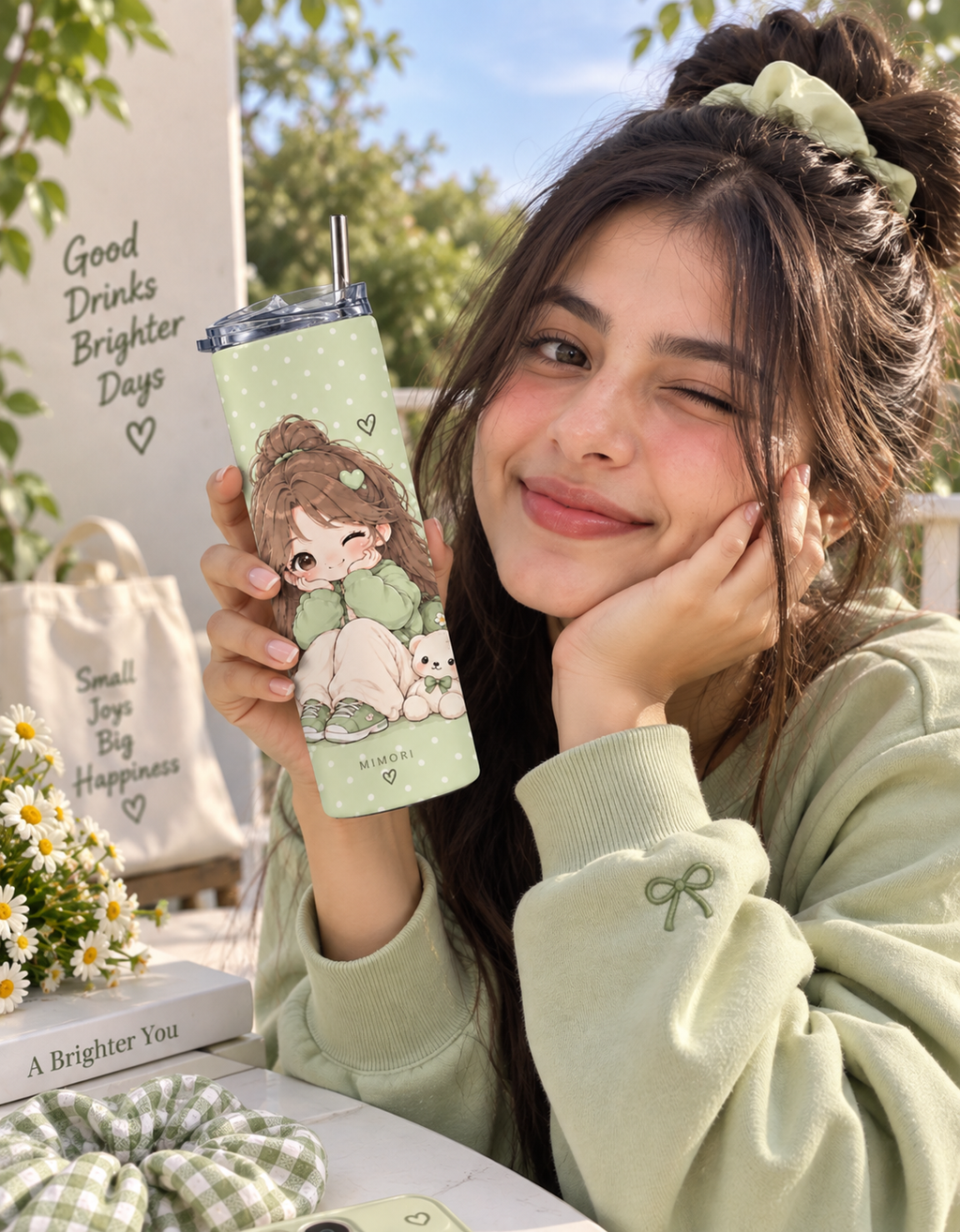 Cozy Girl Tumbler 🎀