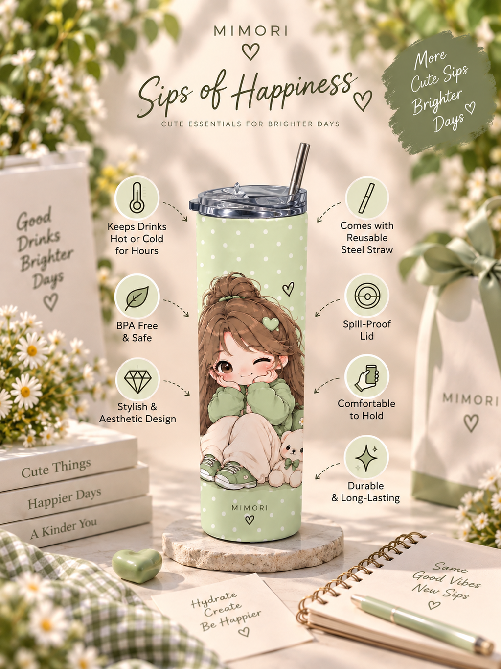 Cozy Girl Tumbler 🎀