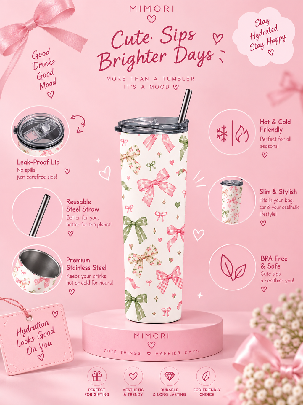 Bowtiful Tumbler