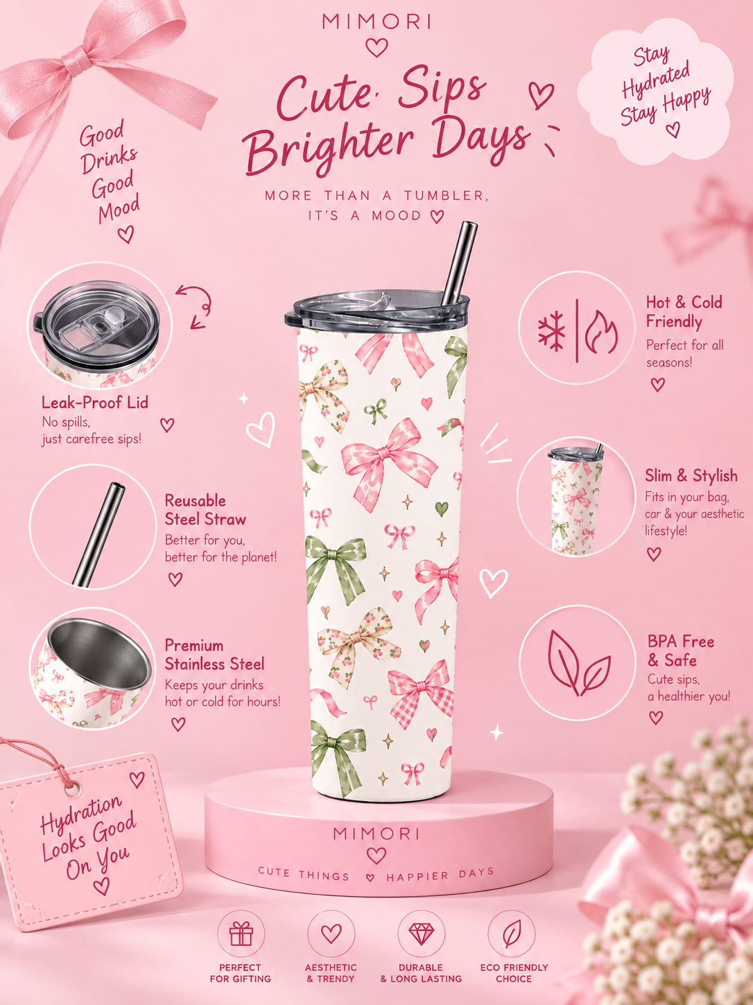 Bowtiful Tumbler