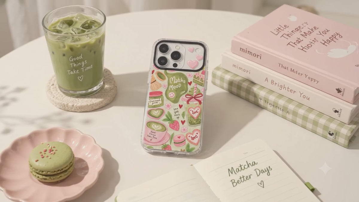 Matcha Mood Phone Case🌷